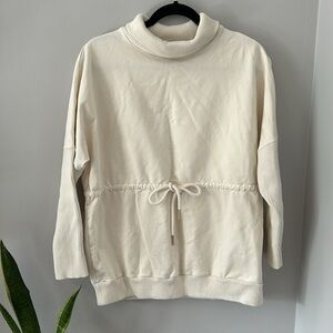 Varley drawstring turtleneck sweater